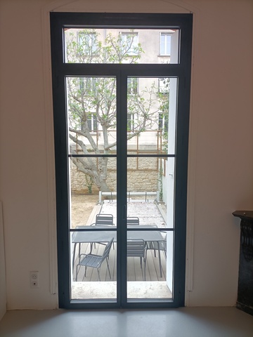 Porte fenêtre après - Da Rosa Menuiserie - Montpellier